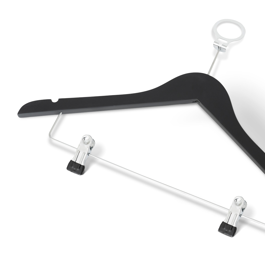 Graham Hanger With Pin And Clips Black Hangers Bentley graham-hanger-with-pin-and-clips-black-hangers-bentley